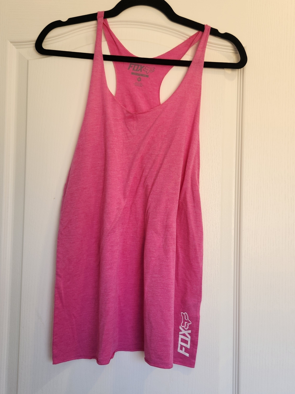Fox Women's Pink Racerback Tank Top